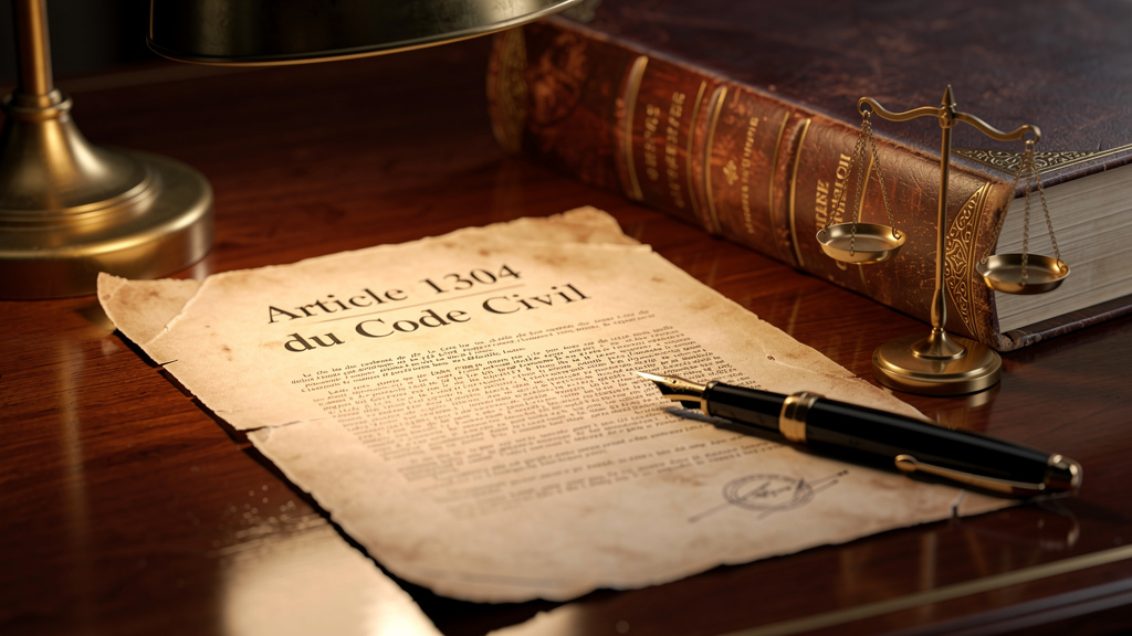 5 points clés sur l'article 1304 du code civil à connaître