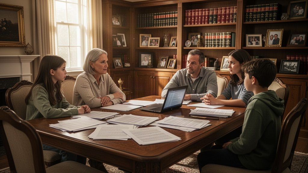 Comment organiser la succession dans une famille recomposée